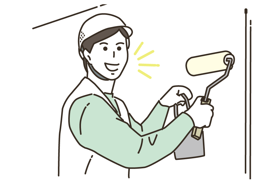 塗装作業イメージ